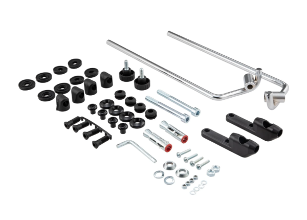 Materiale di montaggio parabrezza FACO "Twin-Screen" per Vespa Primavera 50-150cc 2T/4T