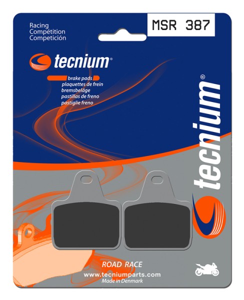 Pastiglie freno Tecnium Professional Racing in metallo sinterizzato - MSR387