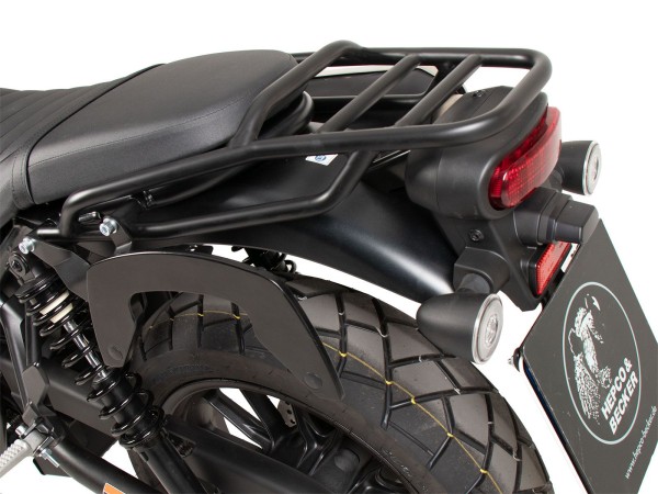 Portapacchi tubolare nero per Honda CL 500 Scrambler (23-) Hepco & Becker