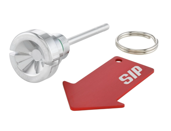 Tappo di riempimento olio motore per Vespa GTS Super 125cc 4T LC Euro 3 (09-16), cromato