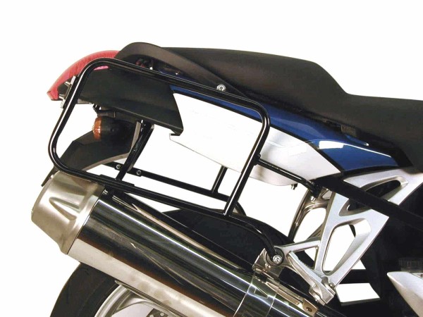 Portavaligie laterale fisso nero per BMW K 1200 S (04-08)/K 1300 S (09-16) Hepco & Becker
