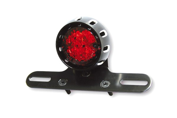 HIGHSIDER smart Miles Luce posteriore a LED nera omologata E (1 pezzo)
