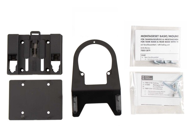 Anello serbatoio di base con blocco borsa serbatoio per Honda CB 500 X (19-23) Hepco & Becker