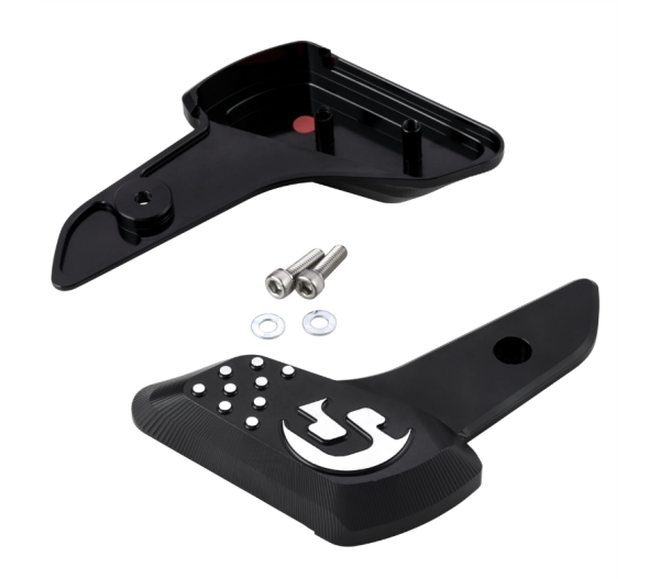 Poggiapiedi destro e sinistro per Vespa Primavera /Sprint 50-150cc 2T/4T AC, nero