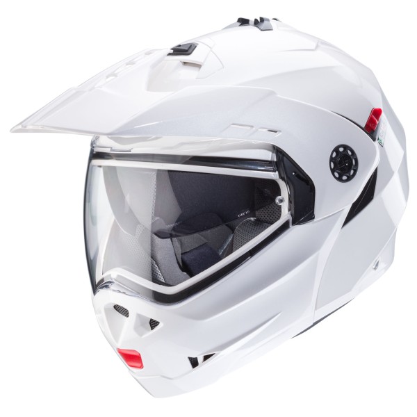 Casco Caberg Tourmax X bianco metallizzato