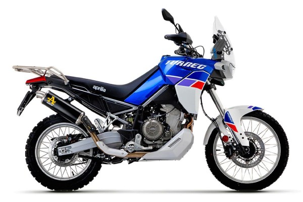 Scarico ARROW INDY RACE DARK Titanium per Aprilia Tuareg 660